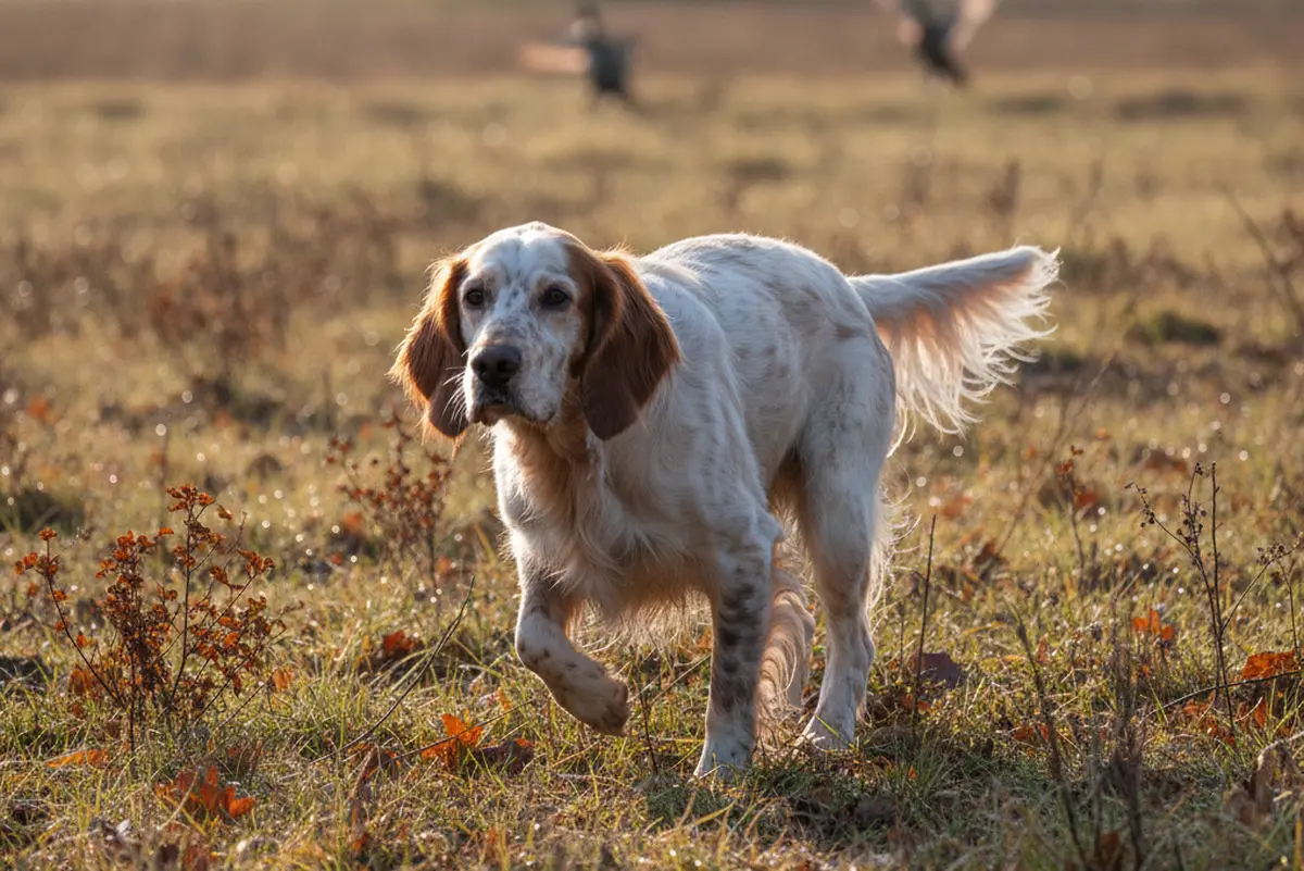 Où trouver un setter anglais à vendre débourré
