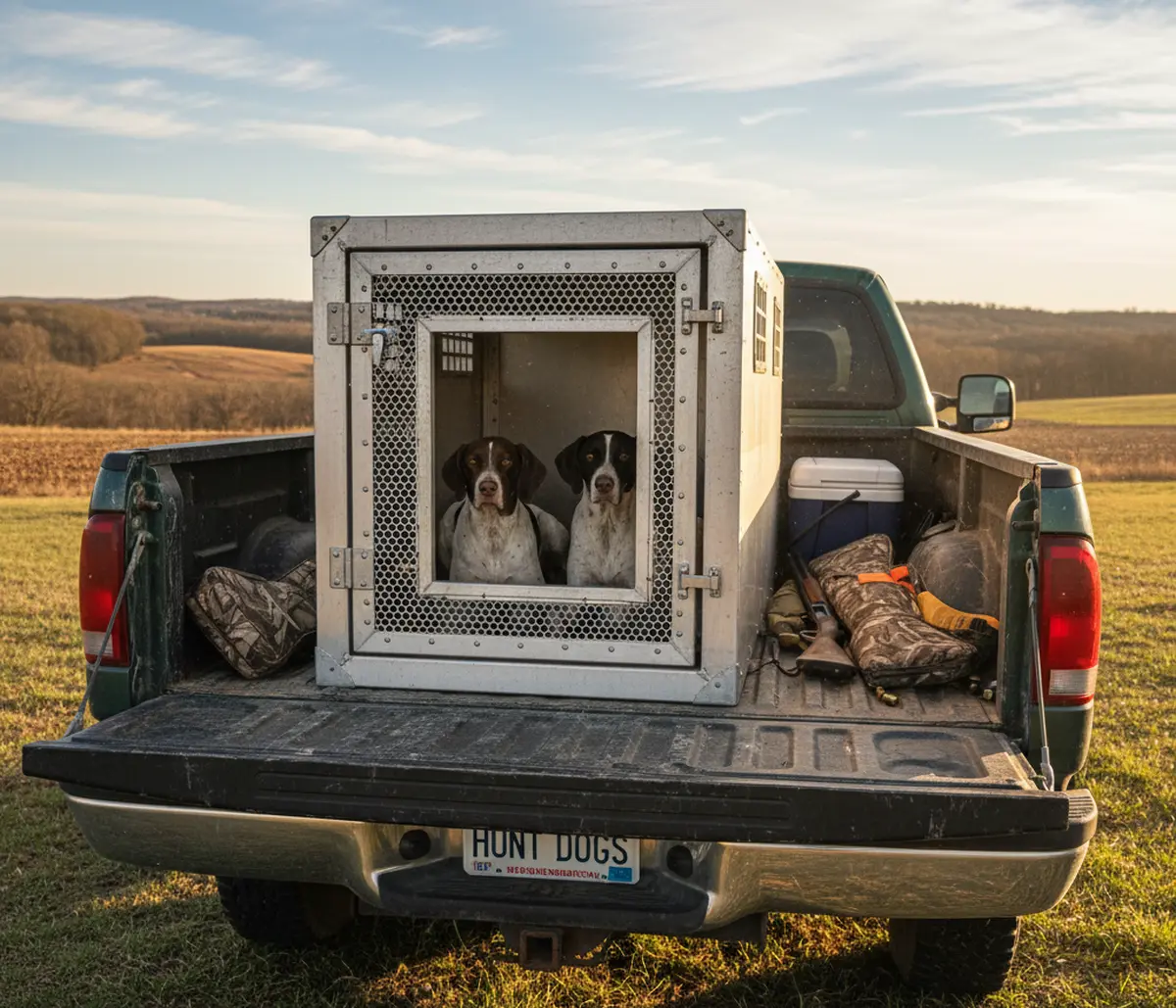 choisir une cage pour chien de chasse