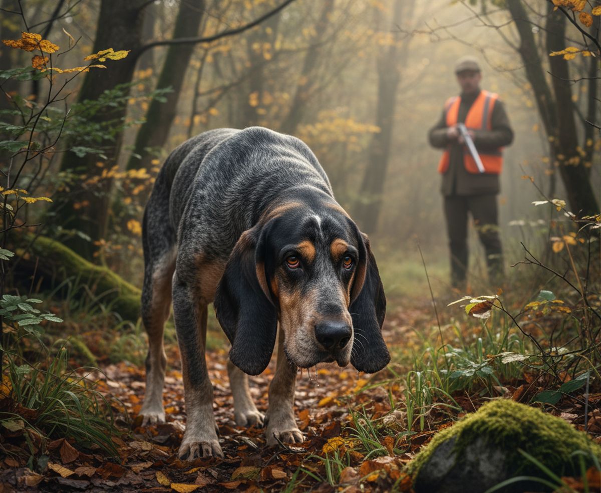 grand bleu de gascogne prix et caractère du chien de chasse