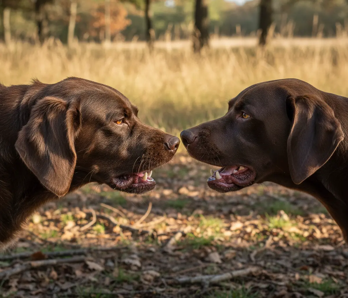 Comment prévenir les bagarres entre chiens de chasse
